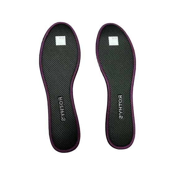 Rothy’s The Flat Burgundy Plum Chevron Women’s Size 10 - Picture 8 of 8